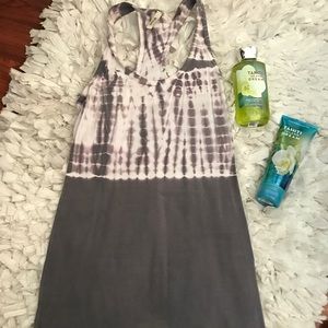 Tie Dye Beach Sundress/Cover Up Medium